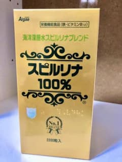 赤血球を作り必要な鉄、ビタミンB12を含めてアルカリ度の高いスピルリナ100%。のサムネイル