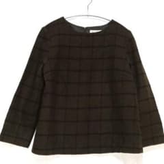 【ビームスハート】トップス/アウター/プルオーバー/襟なし/ウール混