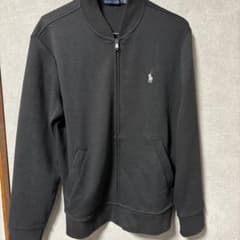 POLO ラルフローレン　ジップアップスウェット　ブラックのサムネイル