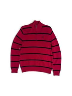 Polo Ralph Lauren ハーフジップ ニット ボーダーのサムネイル