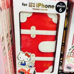 iPhone6キティーちゃん手帳型カバーのサムネイル