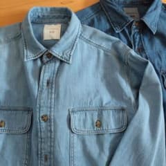 JW ANDERSON UNIQLO デニムシャツ 2枚セット　ユニクロ　シャツのサムネイル