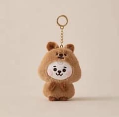 BT21 BABY FLUFFY DOLL KEYRING RJ BTS 진