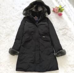 WOOLRICH ダウンコート ロング ラビットファー ジャケット - メルカリ