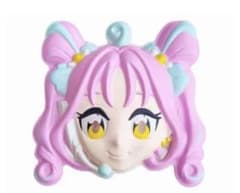 新品未使用　キミとアイドルプリキュア　キュアキュンキュン　お面のサムネイル