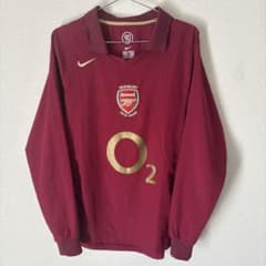 ト*テ様 アーセナル 05/06 長袖ユニフォーム 古着 サッカーユニフォーム ト*テ様 アーセナル 05/06 長袖ユニフォーム 古着 サッカー