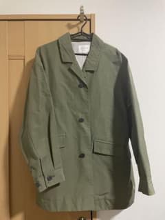 STILL BY HAND ラペルドコート カーキ　Mのサムネイル