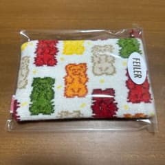 【新商品・未使用】FEILER×ハリボー コラボポーチ フラットSのサムネイル