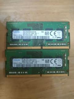 Samsung ノートPC用メモリ 4GB 2枚セット PC4-2666V - メルカリ