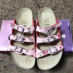 パピリオ花柄サンダルのサムネイル