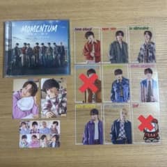 MOMENTUM通常盤CD(フォトカード・一部クリアカード付)のサムネイル