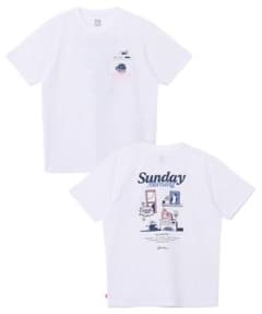 ドライサンデーモーニングポケットTシャツ ホワイト Mのサムネイル
