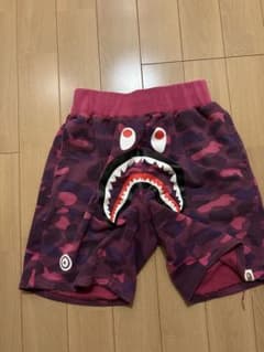 A bathing ape シャーク ハーフパンツ - メルカリ