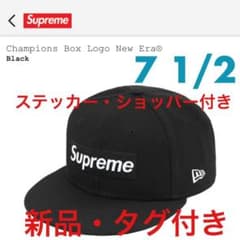 Supreme Champions Box Logo New Era Blackのサムネイル