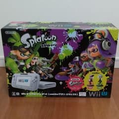 wiiU スプラトゥーン　セット　(amiiboアオリ·ホタル付き)のサムネイル