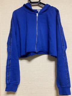 Forever21ショート丈フード付パーカーのサムネイル