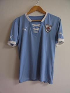 puma 12/13（H）サッカー ウルグアイ代表 ユニフォーム M puma 12/13（H）サッカー ウルグアイ代表 ユニフォーム M - メルカリ
