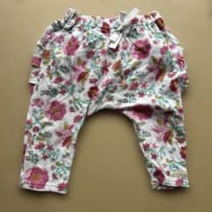 Haruulala ベビーパンツ 花柄 フリル付き 70-80cmのサムネイル