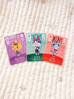 どうぶつの森 amiiboカード ねこセットのサムネイル