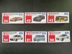 ✨新品未開封✨トミカ 6台セットのサムネイル