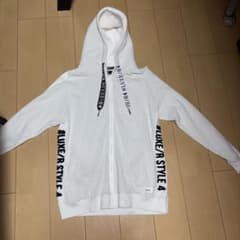 LUXE/R ワッフル ジップパーカー ホワイトのサムネイル