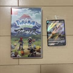 ポケモンレジェンズ アルセウス + アルセウスVカードのサムネイル