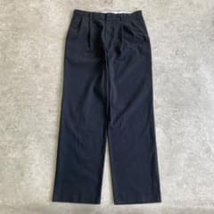 00s DOCKERS 2タックワイドチノパンツW32 L32黒 スケーター向け - メルカリ