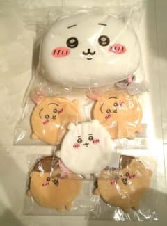 ちいかわくじ　C賞&D賞（ちいかわ、うさぎ、くりまんじゅう6点セット）のサムネイル