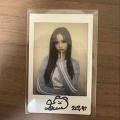 tripleS Jiwoo ジウ　サイン入りチェキのサムネイル