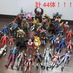 フィギュア大量】ウルトラマン24体 ウルトラ怪獣20体 ソフビまとめ売り 