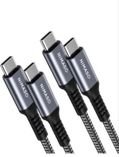 NIMASO USB Type C-C ケーブル 2mのサムネイル