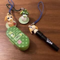 お茶犬ストラップ　など4点まとめてのサムネイル