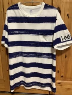Lee ボーダー 半袖シャツ Ｌサイズのサムネイル