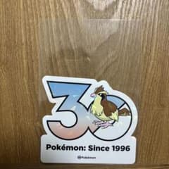 포켓몬 한국 한정 메가페스타 스티커 30주년 기념 포포
