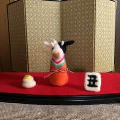 干支　牛さんのサムネイル