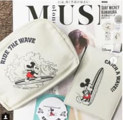 付録  SURF MICKEY KAMAKURA　大人の小物3点セットのサムネイル