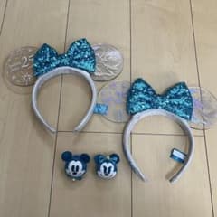 ディズニーシー 25周年 スパークリングジュビリー カチューシャ クリア ミニーのサムネイル