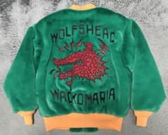 ワコマリア　ウルフズヘッド　ボアスカジャン ワコマリア ウルフズヘッド ボアスカジャン - メルカリ