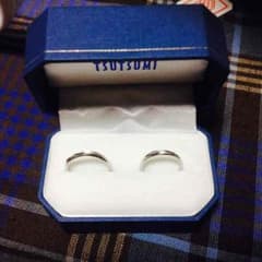 【ゆう様専用】プラチナペアリングのサムネイル