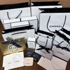 CHANEL ギフトボックス 保存袋 セット CHANEL シャネル ショップ袋 ギフトボックス まとめ売り ホリデー限定
