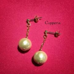 ◇◆sale◆◇☆コットンパールピアス☆のサムネイル