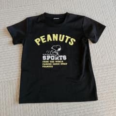 Thumbnail of PEANUTS SPORTS ドライTシャツ ブラック 120cm