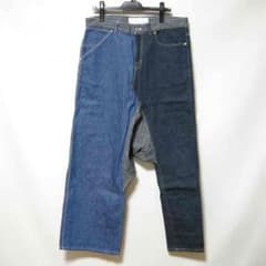GANRYU アシンメトリー サルエル デニムのサムネイル