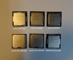 Intel CPU 6種セット 本体のサムネイル