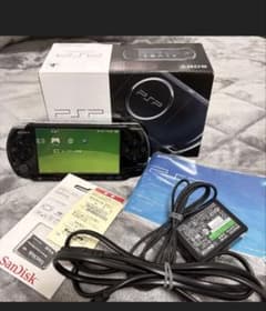 PSP3000 ピアノブラック PSP モンスターハンターセットのサムネイル