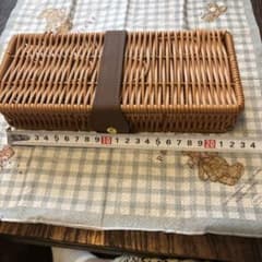 ラタンのカトラリーケース ピクニックのサムネイル
