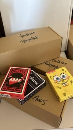 トランプの箱　4個セットのサムネイル