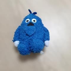UQ mobile マスコット ぬいぐるみ ブルー 青ムックのサムネイル