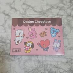 Brand new, unopened ☆ BT21 MIX Chocolate with random can badge (1 box)