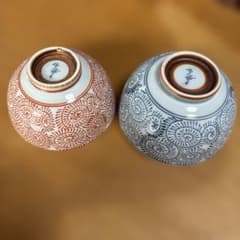 とのなめ焼　お茶碗　ペアセットのサムネイル